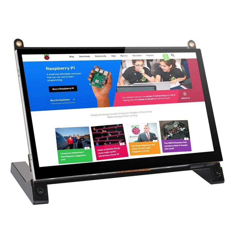 UPi B2 - Moniteur HDMI à écran tactile 7" pour Raspberry Pi