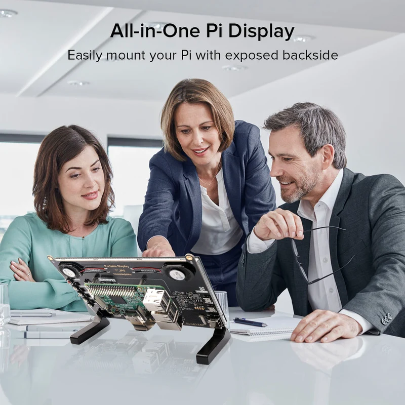 UPi B2 - Moniteur HDMI à écran tactile 7" pour Raspberry Pi