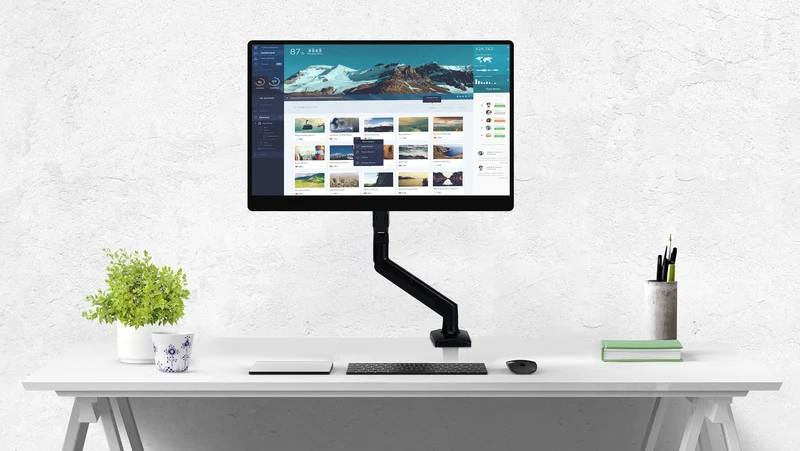 UStand - Support de moniteur Support VESA compatible pour les écrans de 13" à 32"