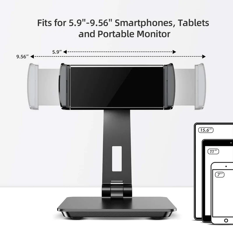 UStand - Support de moniteur portable réglable de 5,9 à 9,56 pouces