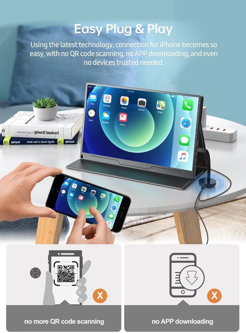 UAdapter - Miracast iPhone, Android, Universal Dongle | UPERFECT