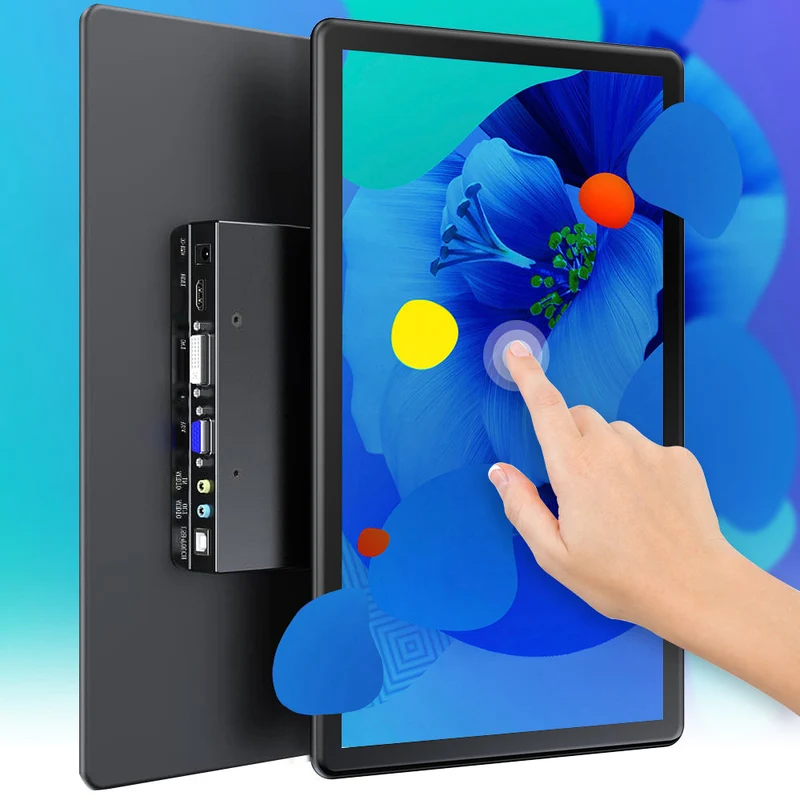 UPi B9 - Petit écran tactile multiport DVI VGA HDMI 15,6"