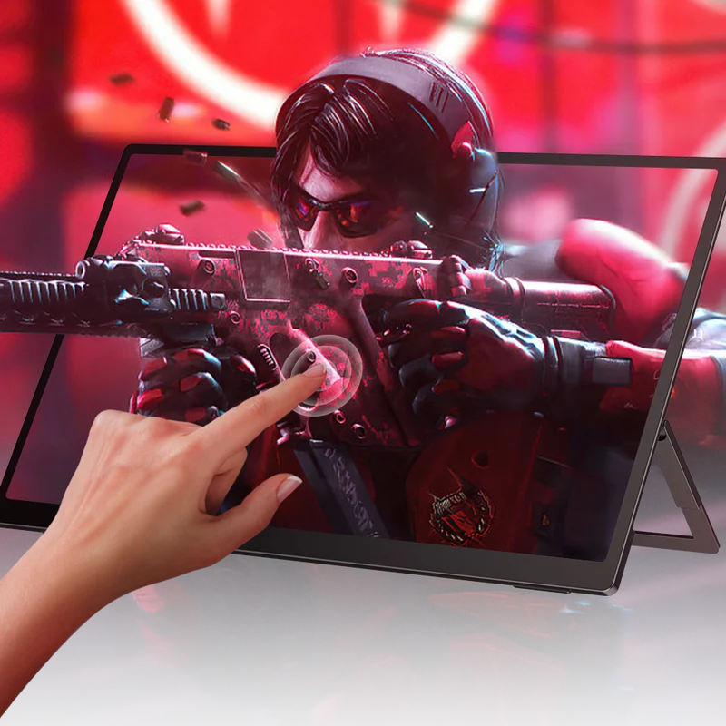 UTouch E6 Pro - Moniteur 1920 x 1080 Écran tactile de jeu 18 pouces 120 Hz