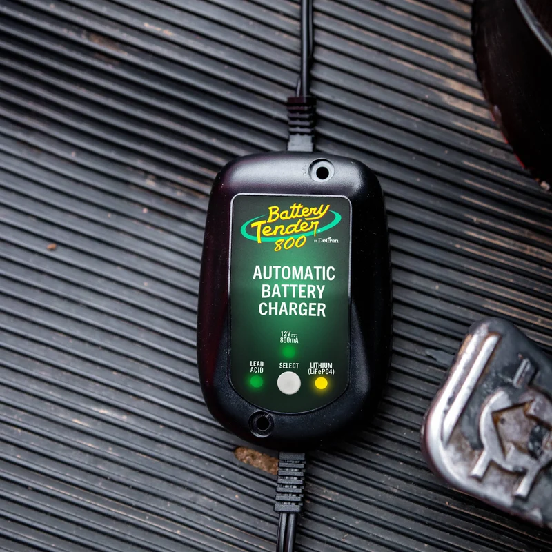 Battery Tender® Weather Resistant 12V 800mA Battery Charger and Maintainer