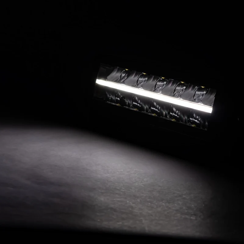 Barre lumineuse à DEL de 12 pouces avec bande DRL blanche