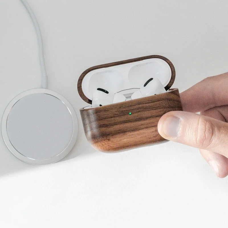 Airpods Pro 2 étui en bois