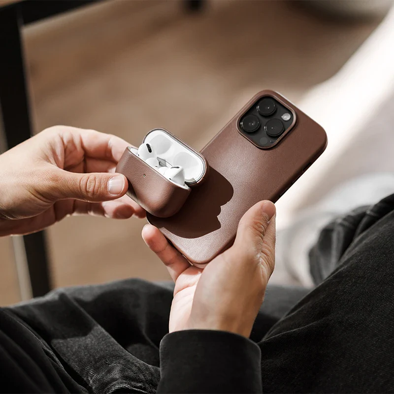 AirPods Pro 2 Housse en cuir Vegan