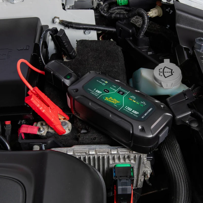 Motorcycle and Powersports Charge N Start 1120 Bundle (1 AMP Charging & 1200 AMP Jump Starting)