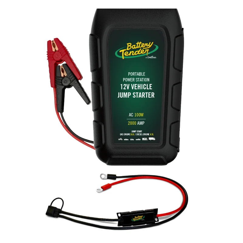 Motorcycle and Powersports Jump N Start + Power Bank + Inverter Bundle (2000 AMPS)