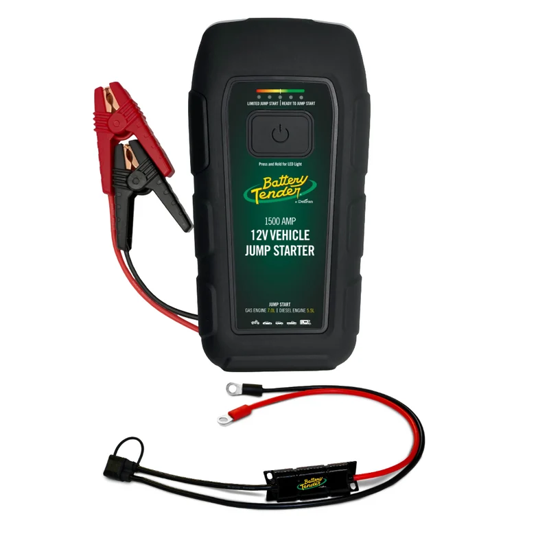 Motorcycle and Powersports Jump N Start Bundle (1500 Amps)
