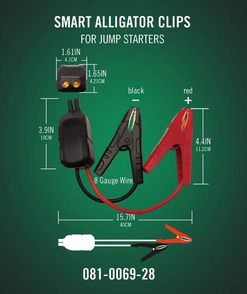 Motorcycle and Powersports Jump N Start Bundle (1500 Amps)