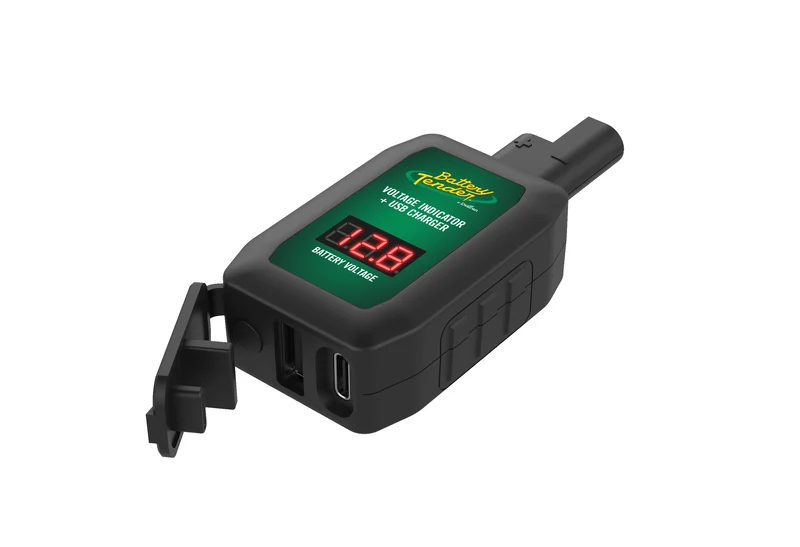 Battery Tender® Quick Disconnect USB and USB-C Voltage Indicator