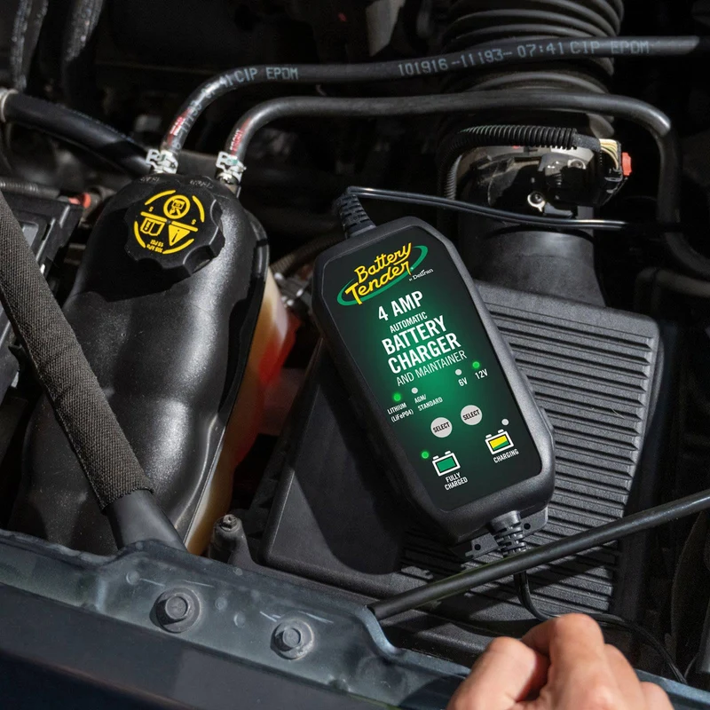 Battery Tender® 6V/12V, 4 AMP Selectable Battery Charger - Available at Walmart