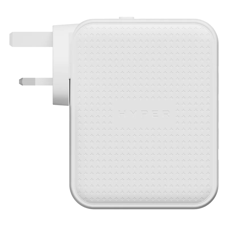 Chargeur de voyage HyperJuice® 145 W USB-C GaN testé pour la sécurité avec 4 ports - Blanc