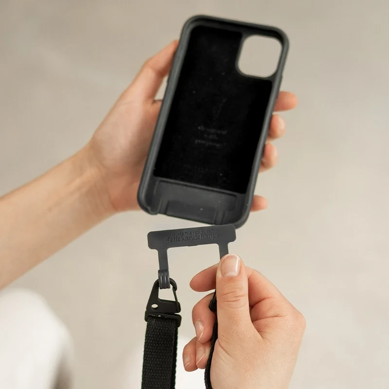 Étui pour téléphone portable iPhone 15 Plus avec bande