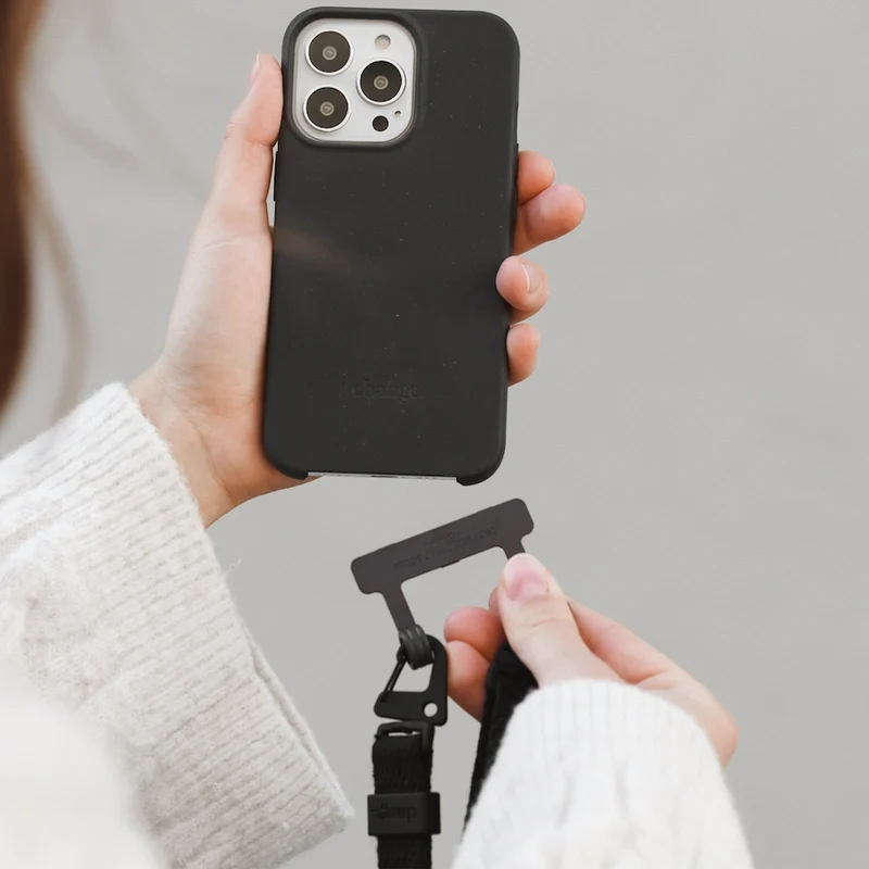 Étui pour téléphone portable iPhone 15 avec bande