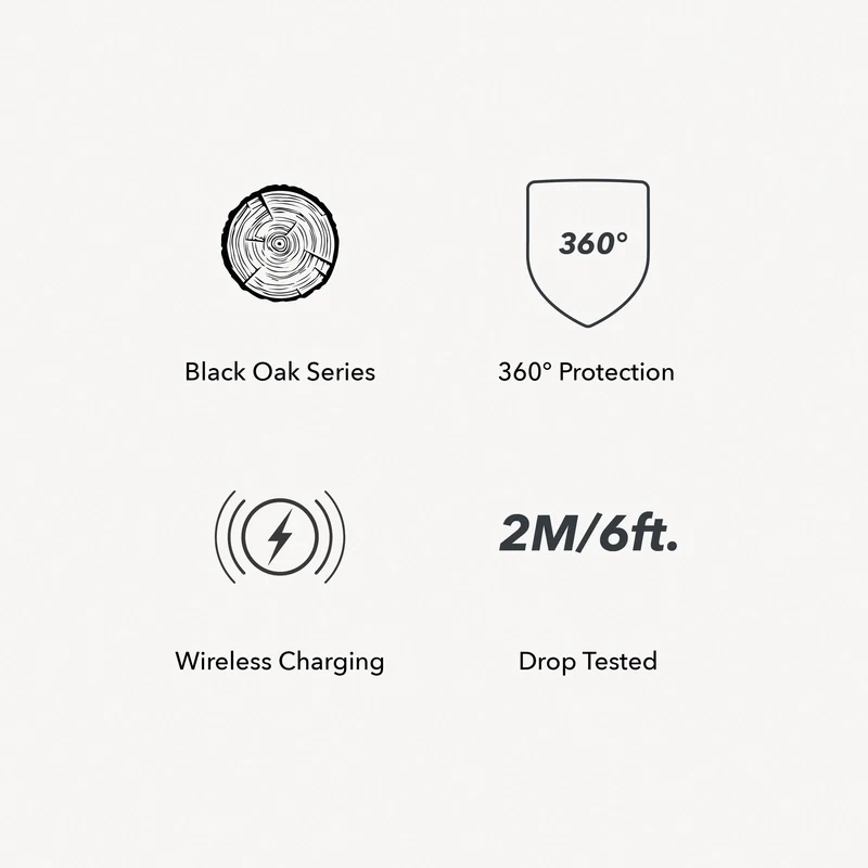 Étui pour iPhone 15 Black Series
