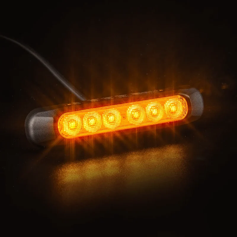 Feu de position avant compact à LED Fristom FT-331 avec indicateur
