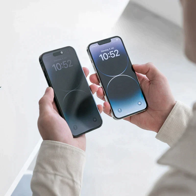 Verre blindé pour iPhone 16 Pro Max Privacy (2 pièces)