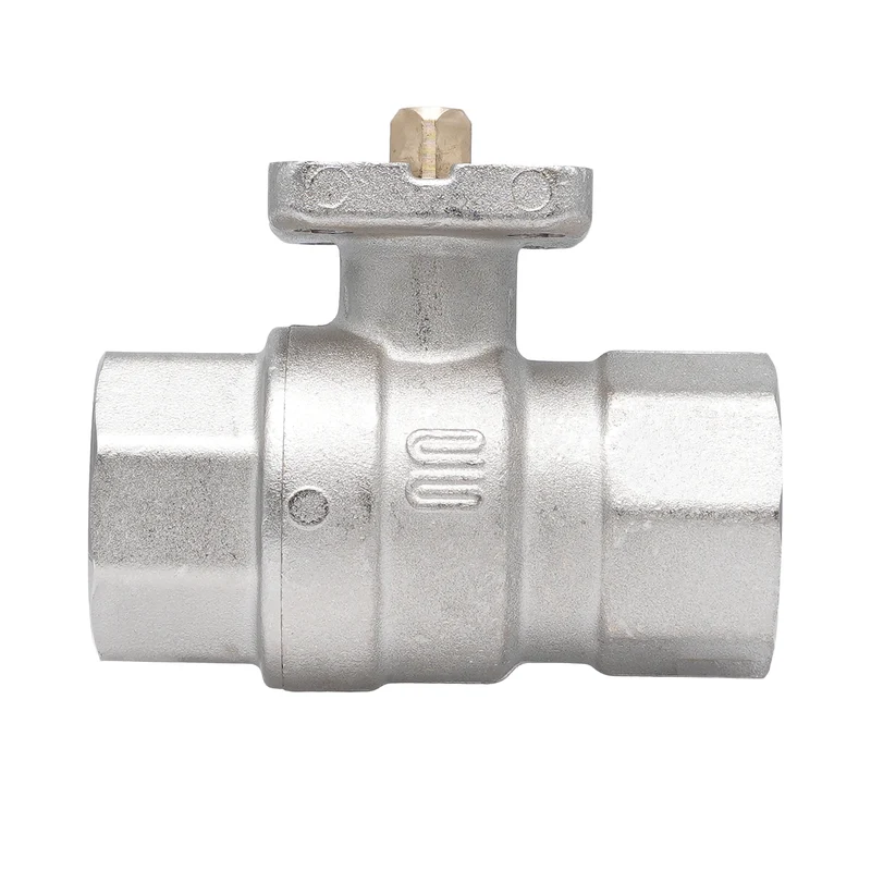 Vanne à bille 2 voies en laiton Rp 1-1/2" ISO-Top F04/F05 PN25 - TamesonPRO 1141-112