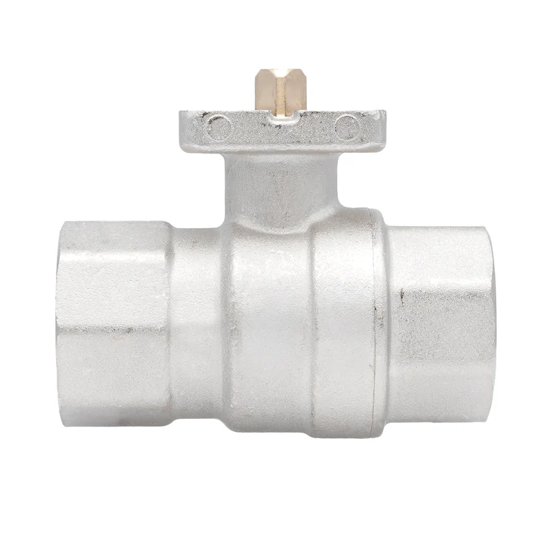 Vanne à bille 2 voies en laiton Rp 1-1/2" ISO-Top F04/F05 PN25 - TamesonPRO 1141-112