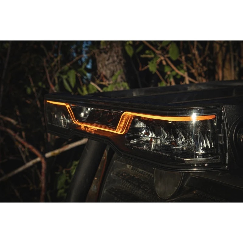 Barre lumineuse X-Spider Venom de 22 pouces avec feux de jour blancs et stroboscope ambré