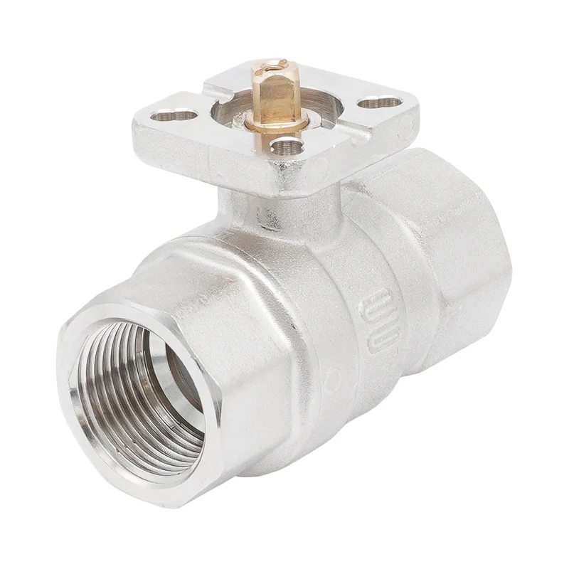 Vanne à bille 2 voies en laiton Rp 1-1/4" ISO-Top F04/F05 PN40 - TamesonPRO 1141-114