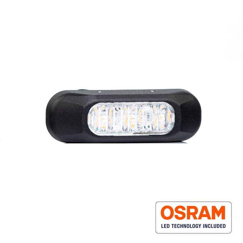 Lumière stroboscopique d'avertissement de danger Fristom Compact / Ambre