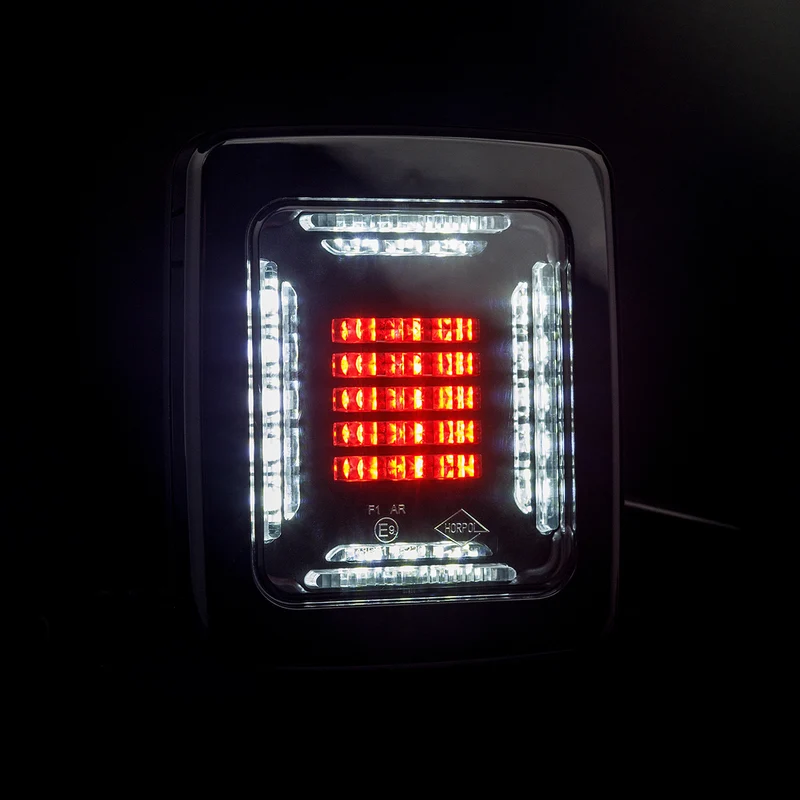 Phare Horpol Cube Block avec feu arrière, de recul et antibrouillard