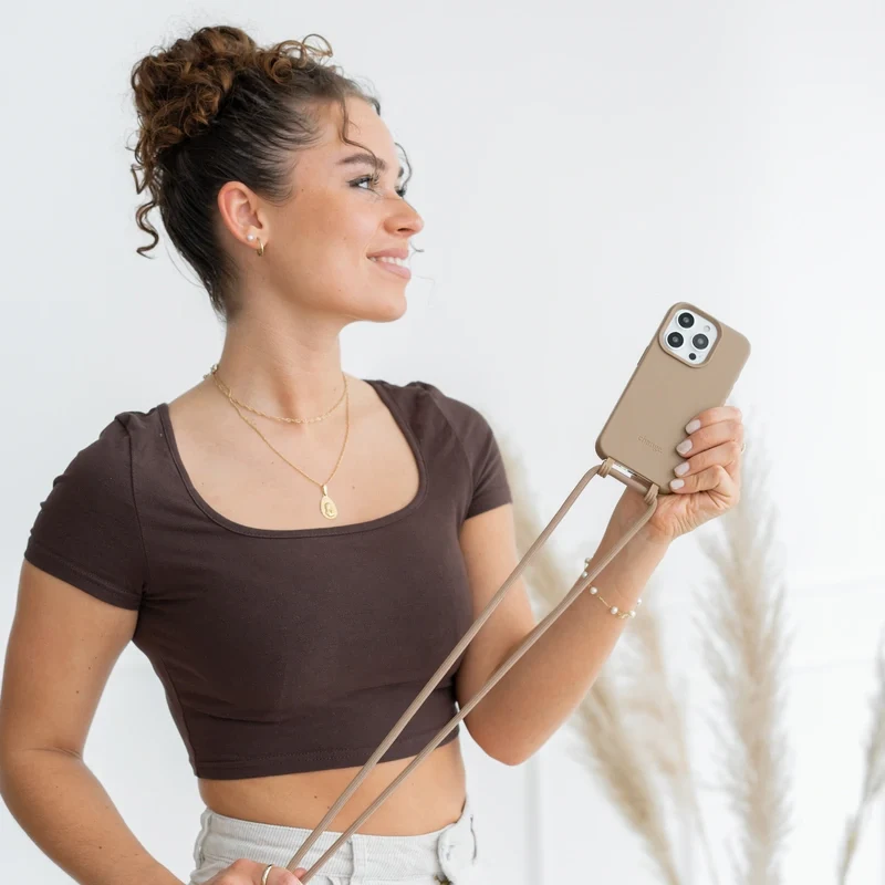 iPhone 16 Pro Max Chaîne pour téléphone portable Amovible