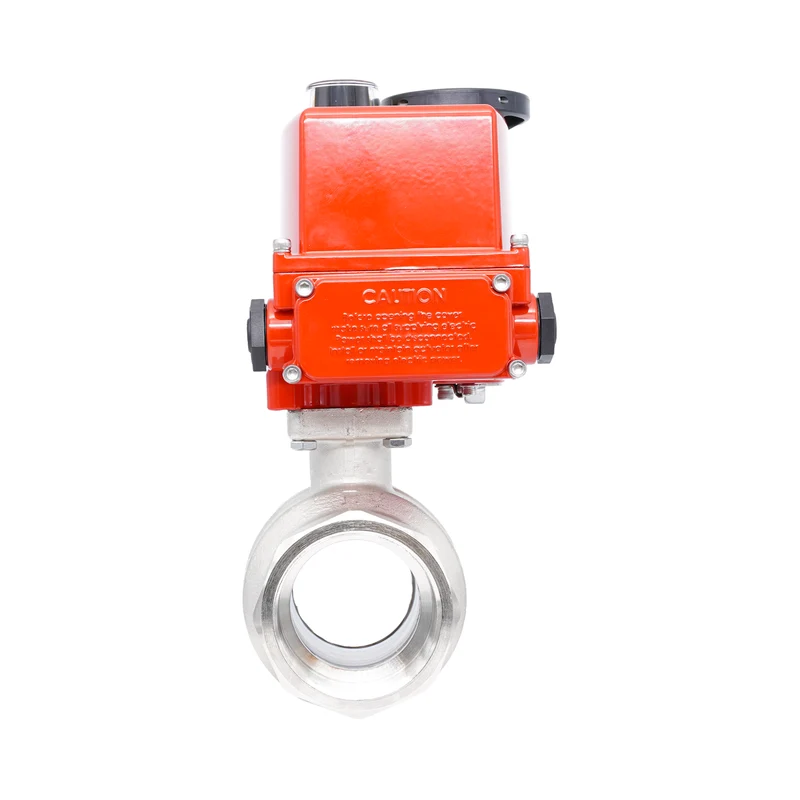 Vanne à bille électrique modulante 2 voies en laiton Rp 2-1/2" 24 V AC/DC
