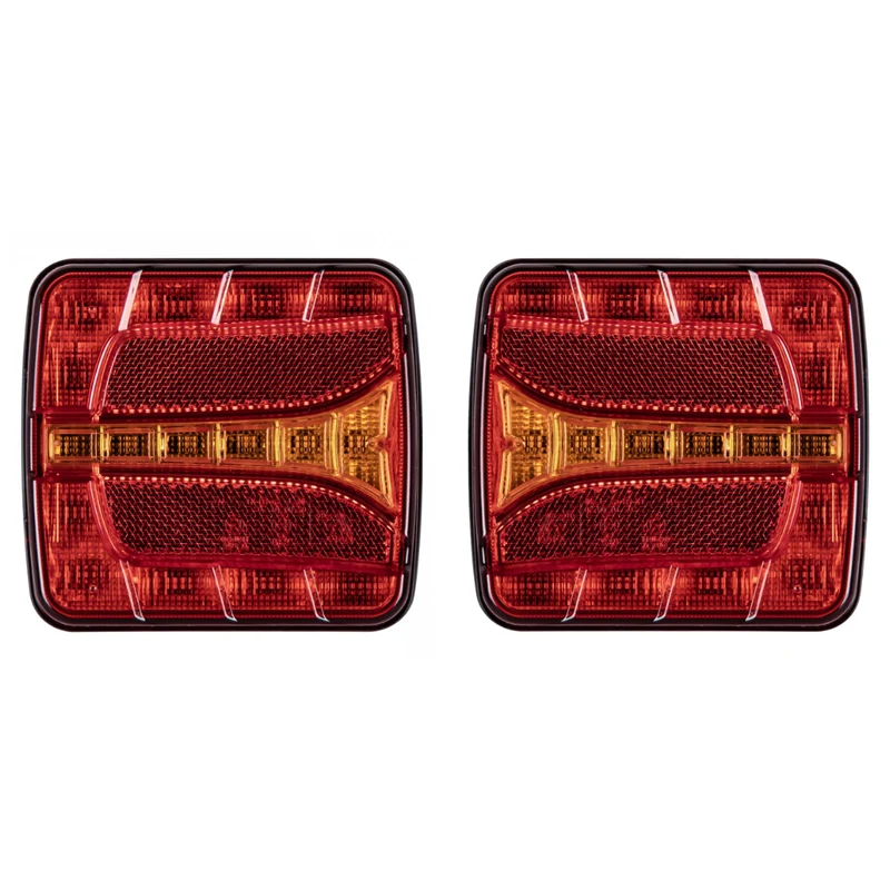 Feux de remorque carrés à LED (lot de 2)