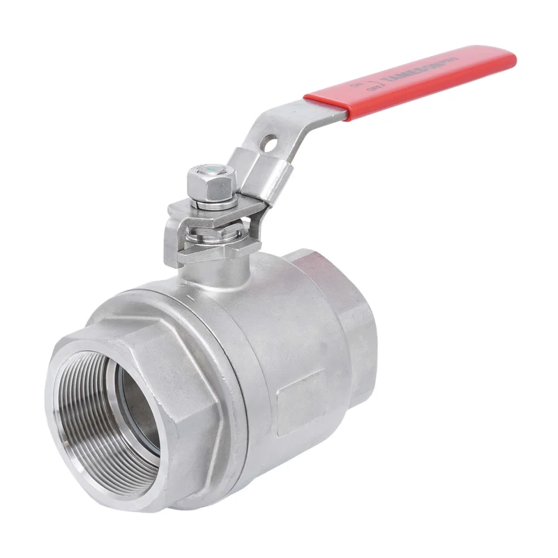 Rp 1-1/4'' F/F Vanne à bille 2 voies 2 pièces en acier inoxydable 69 bar RTFE - TamesonPRO 1111-114