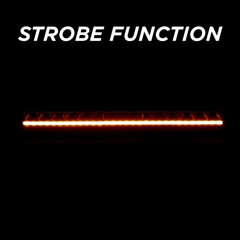 Barre lumineuse LED 22" avec stroboscope