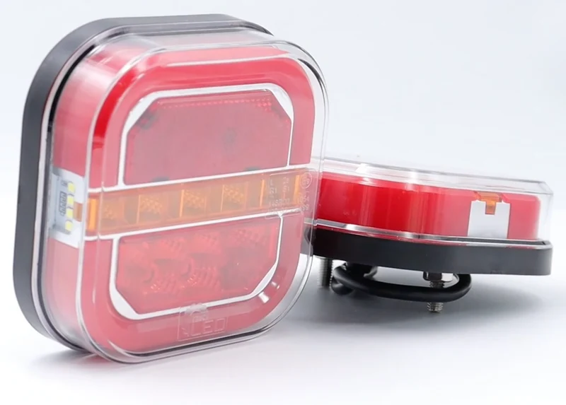 Feux de remorque à LED néon avec indicateur dynamique