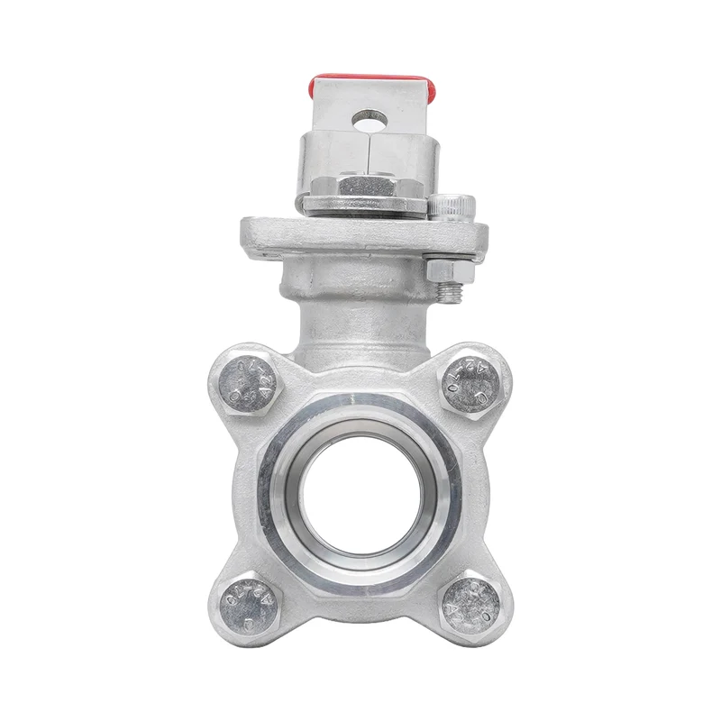 Rp 3'' Vanne à bille 2 voies 3 pièces en acier inoxydable 69 bar RTFE ISO-Top F07/F10 - TamesonPRO 1121-300