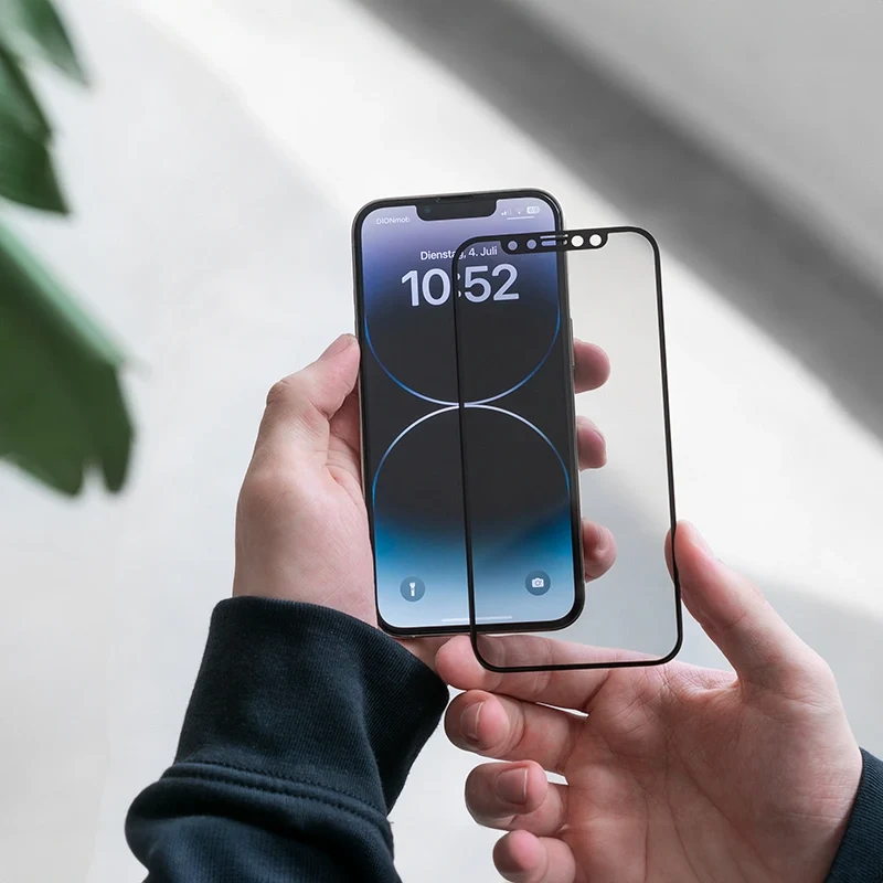 Verre blindé pour iPhone 11 & Xr avec protection contre les regards indiscrets