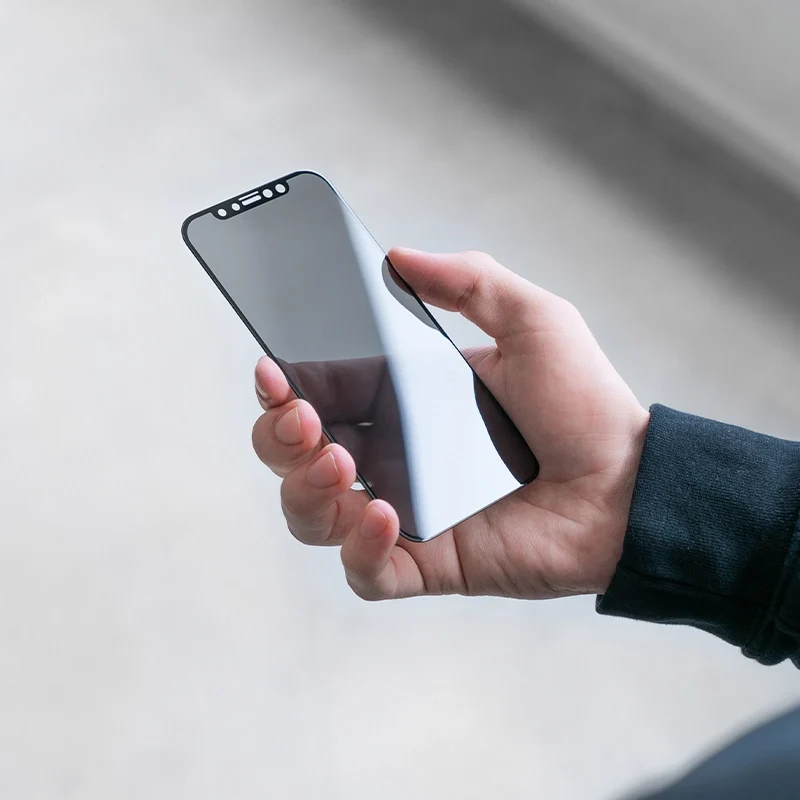 Verre blindé pour iPhone 11 & Xr avec protection contre les regards indiscrets