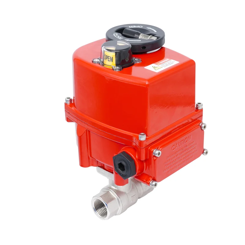 Vanne à bille électrique modulante 2 voies en laiton Rp 1/4" 24 V AC/DC