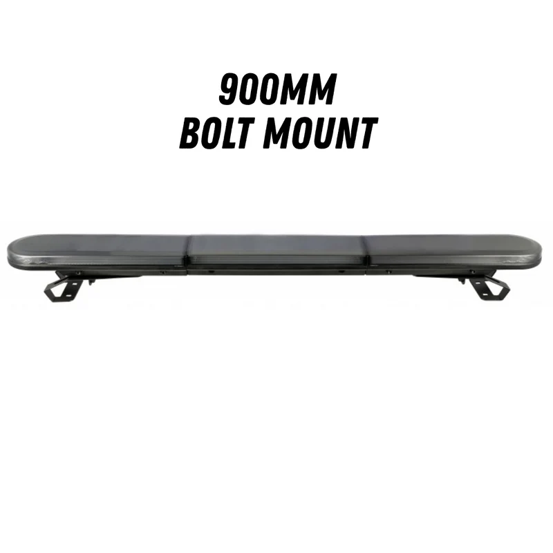 Barres de toit Beacon à lentille fumée foncée
