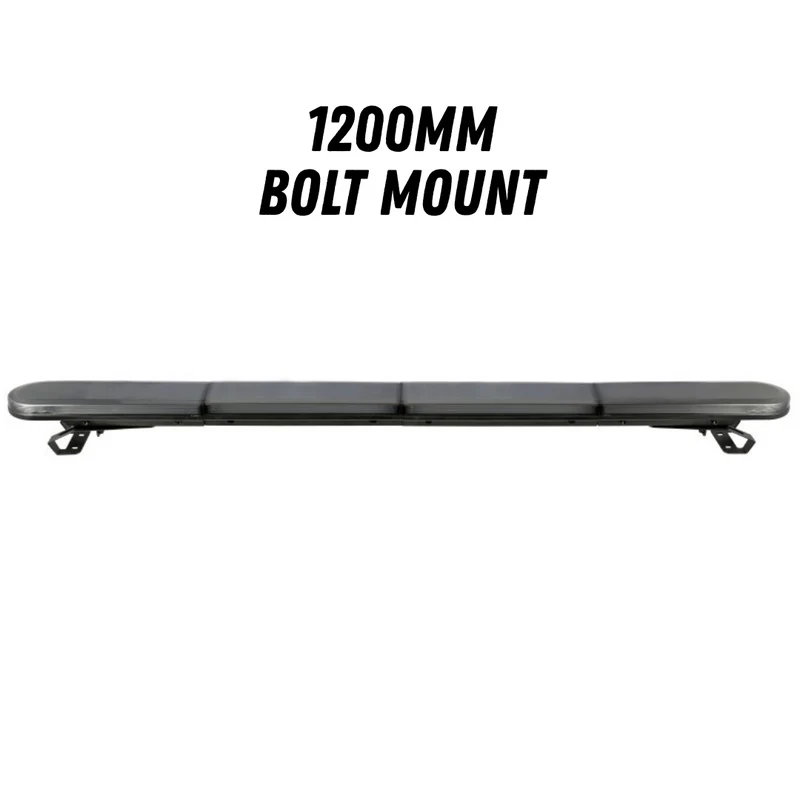 Barres de toit Beacon à lentille fumée foncée
