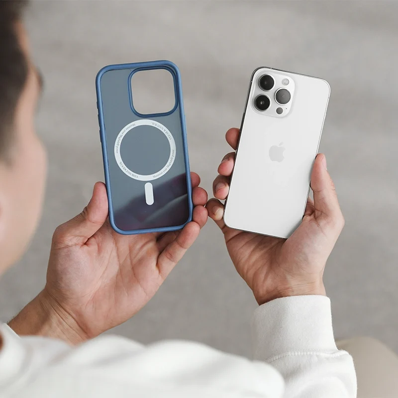 iPhone 15 Pro Clear Case avec MagSafe