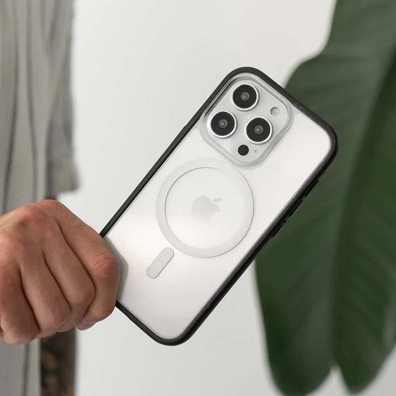 iPhone 15 Pro Max Clear Case avec MagSafe