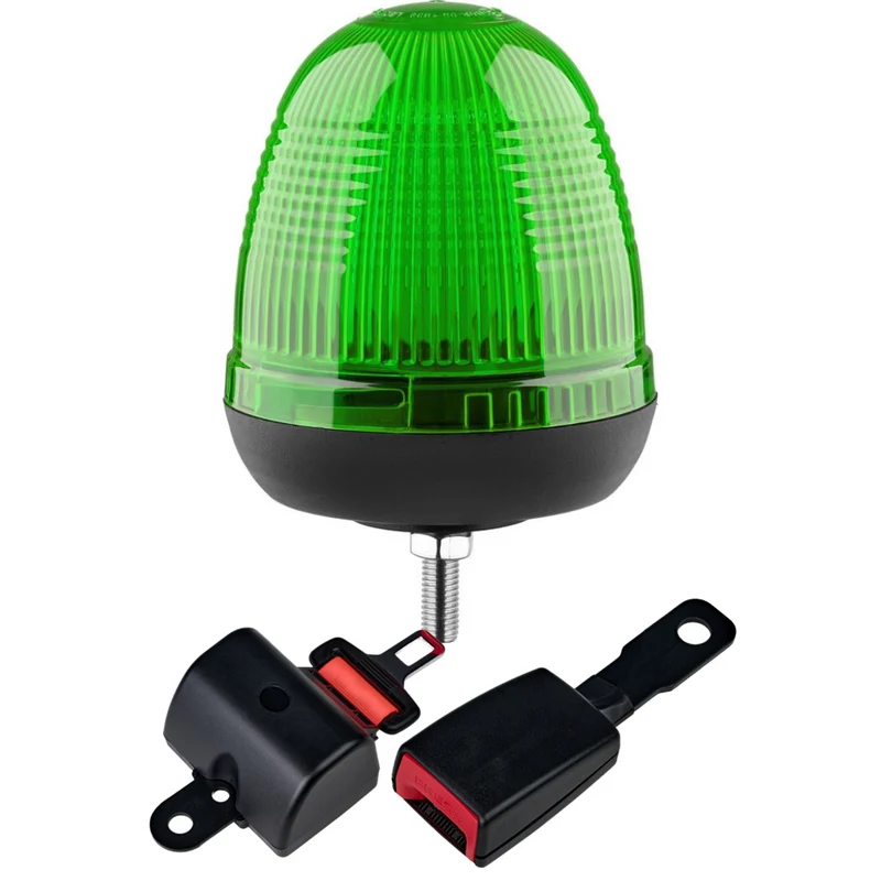 Balise verte LAP avec ceinture de sécurité et boucle