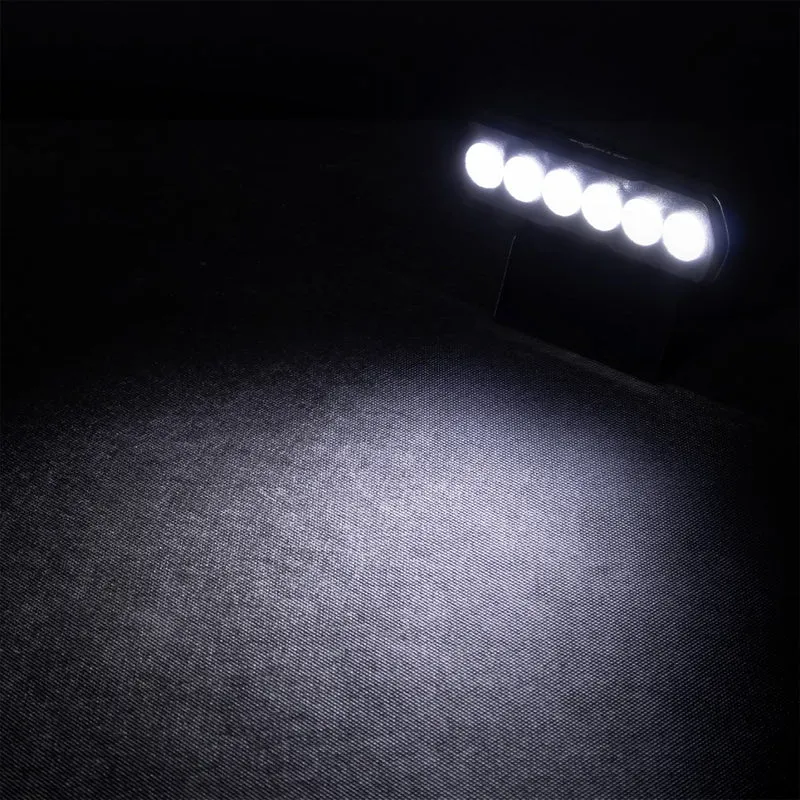 Lampe de travail à LED noire / 1400 lumens