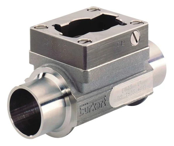 Raccord à capteur à roue à aubes, extrémité à souder, DN25, en acier inoxydable - Bürkert S030 - 443361