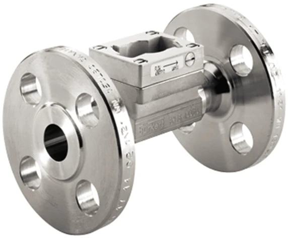 Raccord à bride pour capteur à roue à aubes, en acier inoxydable, DN40 - Bürkert S030 - 430112