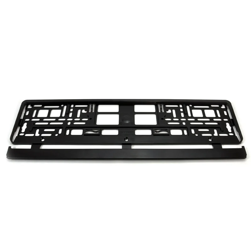 Support de plaque d'immatriculation / Noir ou Chrome
