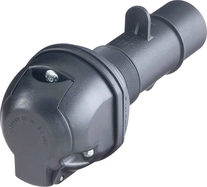 Réducteur de tension 24 V vers 12 V (Convertit une prise 24N à 7 pôles en une prise 12 V à 7 pôles)