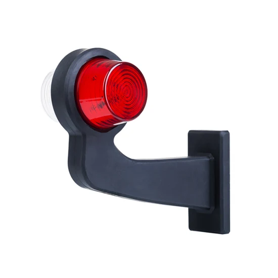 Feux de gabarit à LED danois à l'ancienne / Lentille rouge et transparente